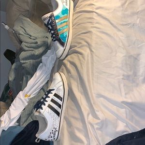 Custom adidas shoes US men’s size 9